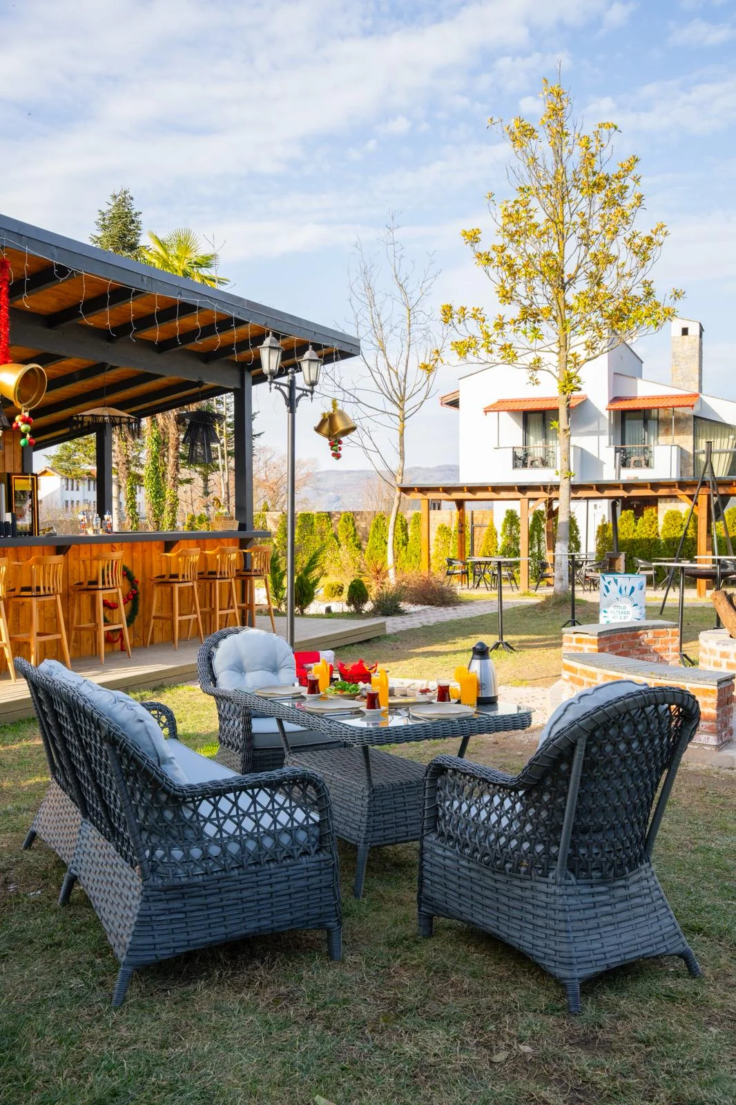 Rustic outdoor furniture