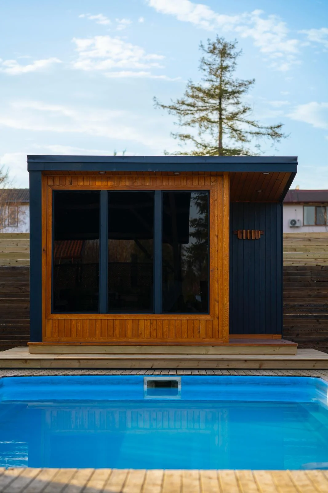M5 Villa interior with sauna